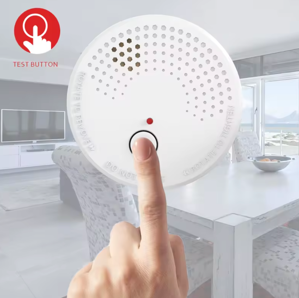 Professional Smoke Detector with Mesh Air Inlet & Cue Light